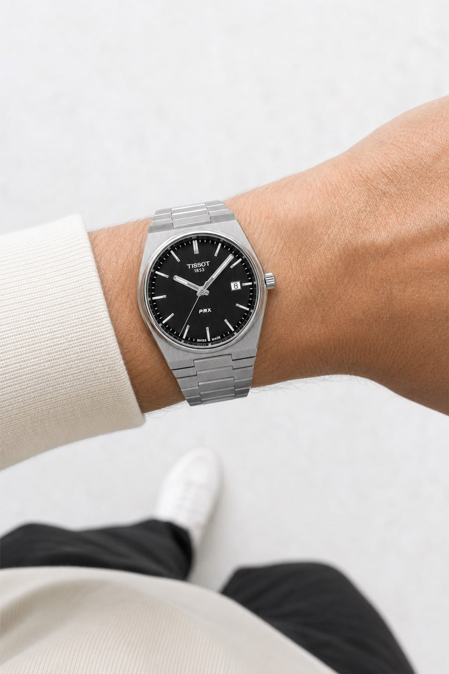 Tissot PRX 40mm T137.410.11.051.00 wrist shot