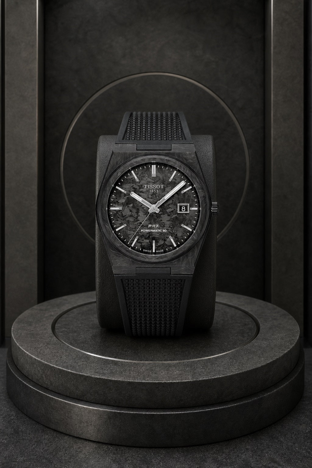 Tissot PRX Carbon 40.5mm T137.907.97.201.00 product view 6