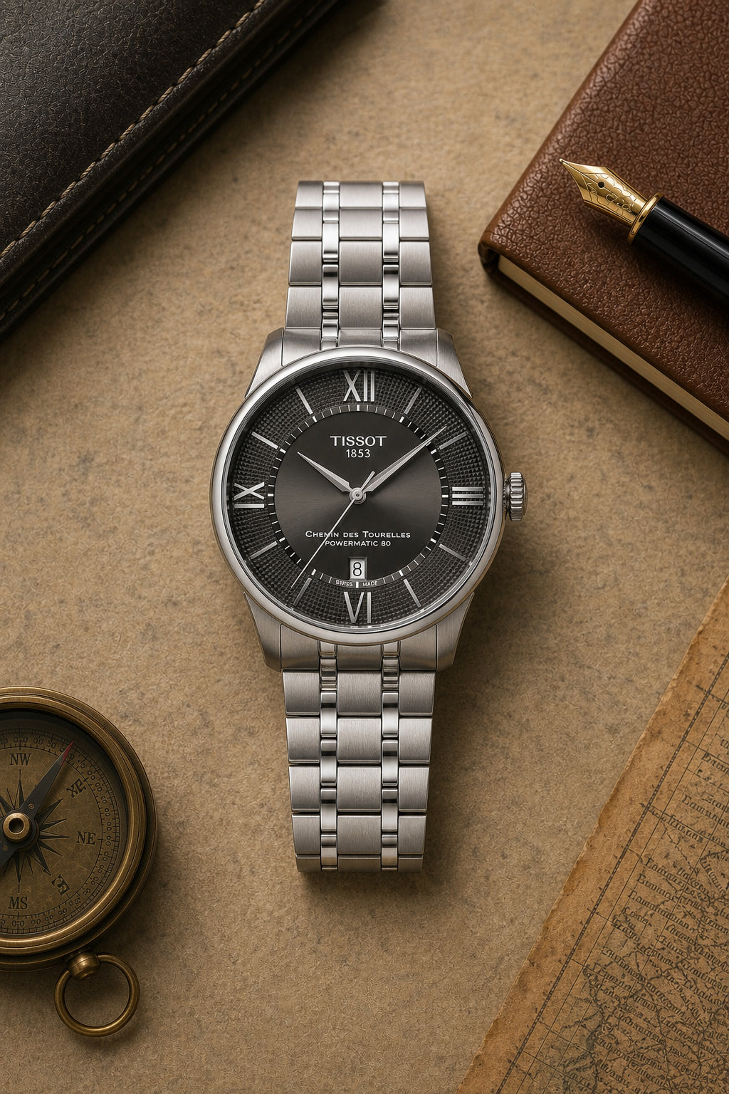 Tissot Chemin Des Tourelles 42mm T139.407.11.068.00 product view 4