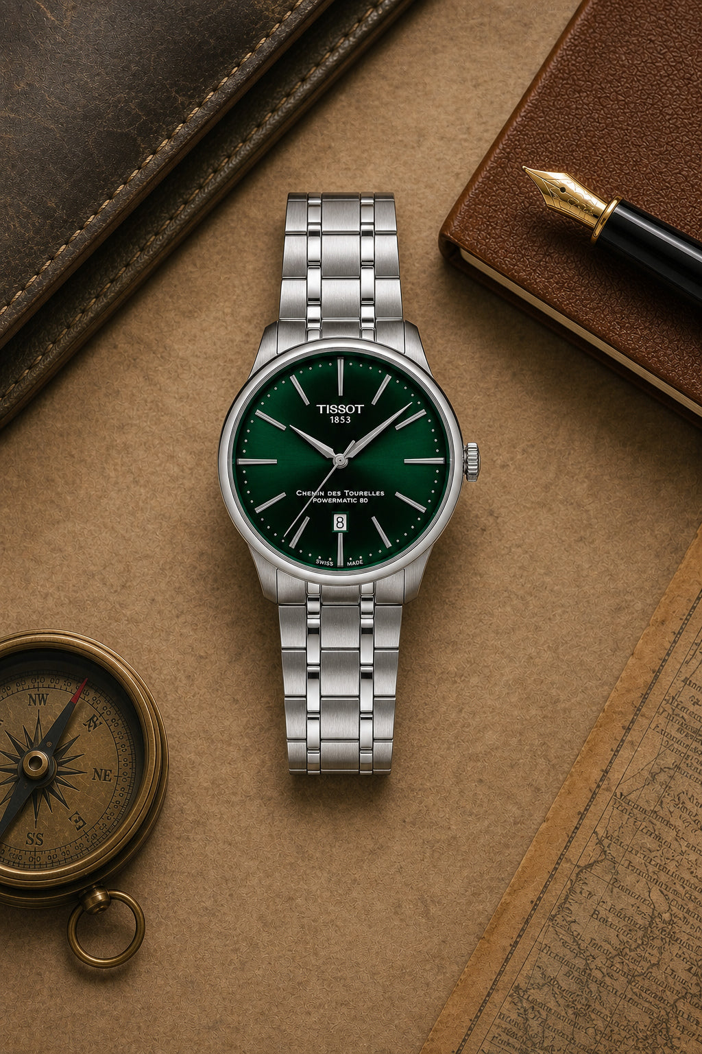 Tissot Chemin des Tourelles 42mm T139.407.11.091.00 product view 4