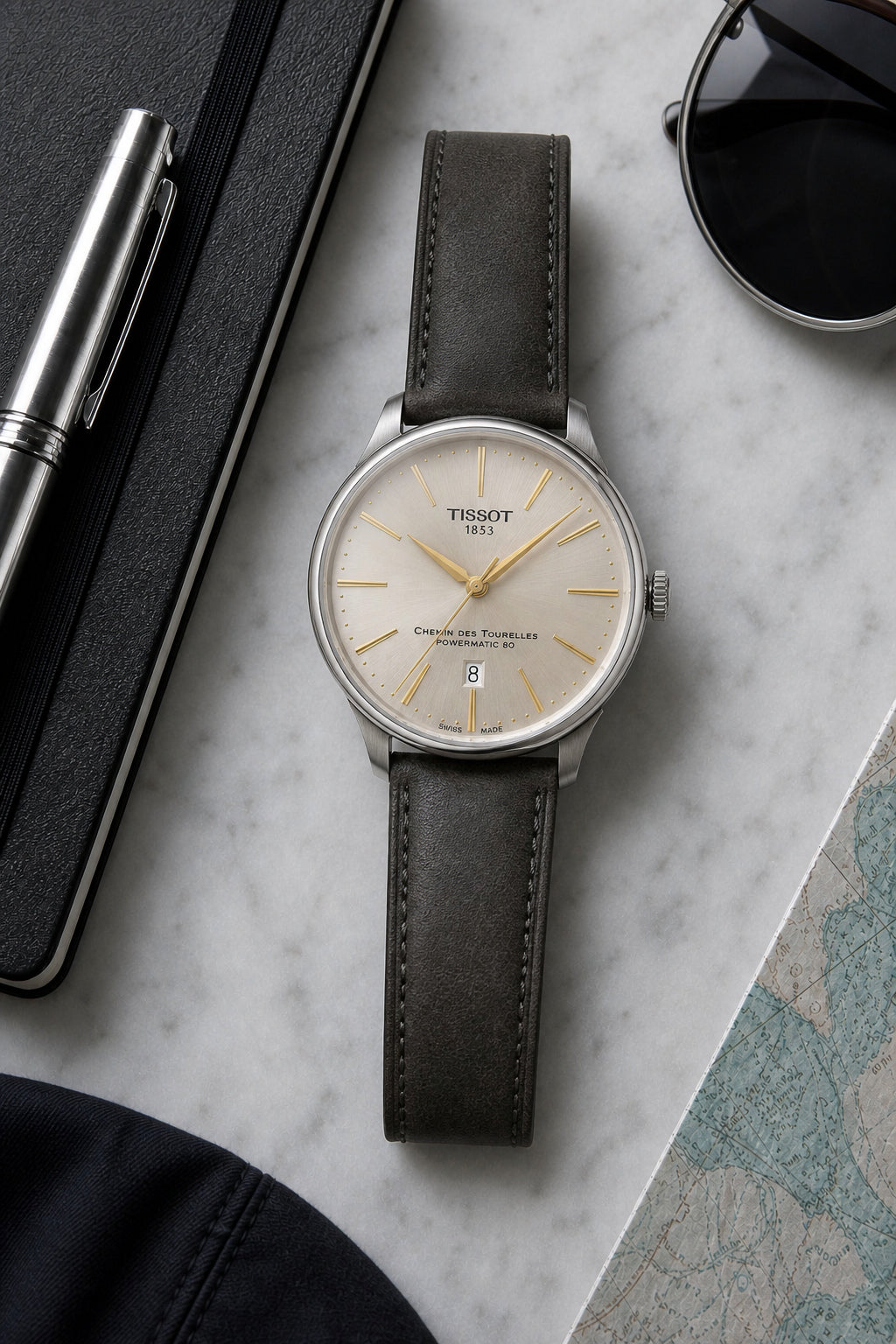 Tissot Chemin des Tourelles 42mm T139.407.16.261.00 product view 5
