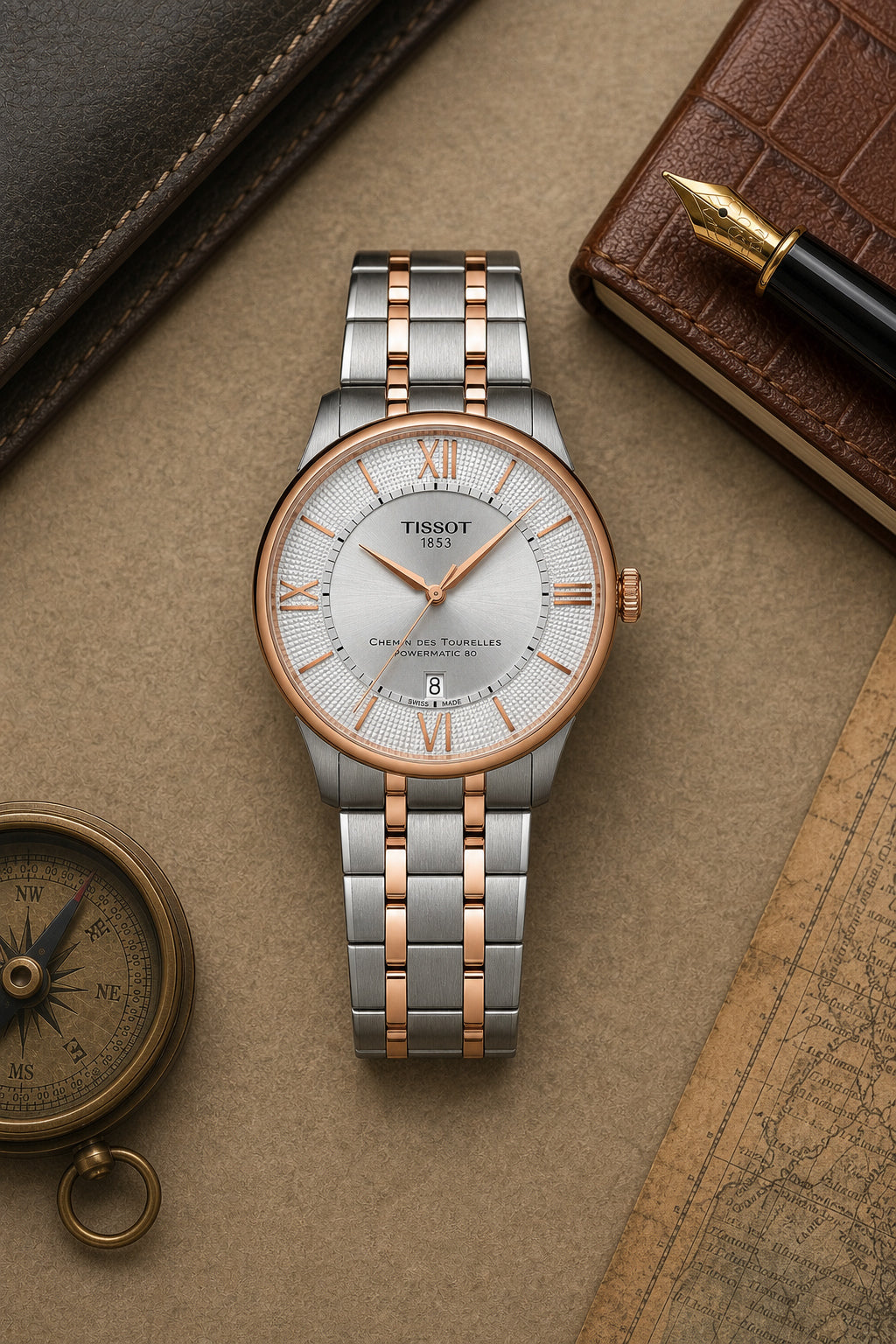 Tissot Chemin Des Tourelles 42mm T139.407.22.038.00 product view 4