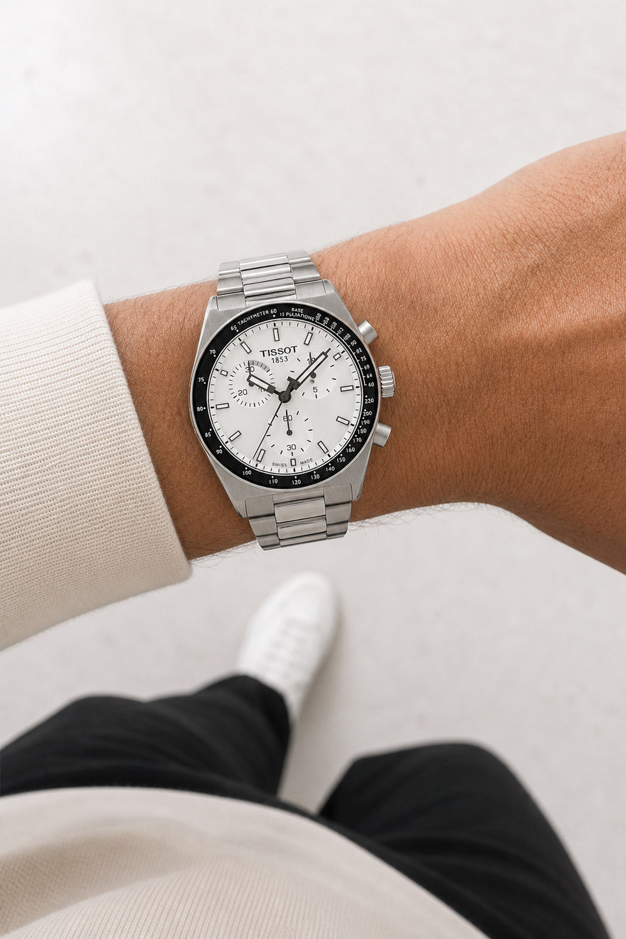 Tissot PR516 40mm T149.417.11.011.00 wrist shot