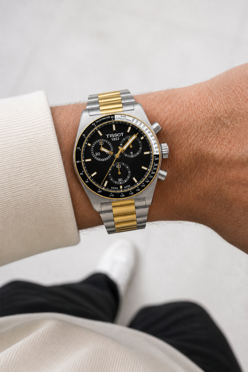 Tissot PR516 40mm T149.417.22.051.00 wrist shot