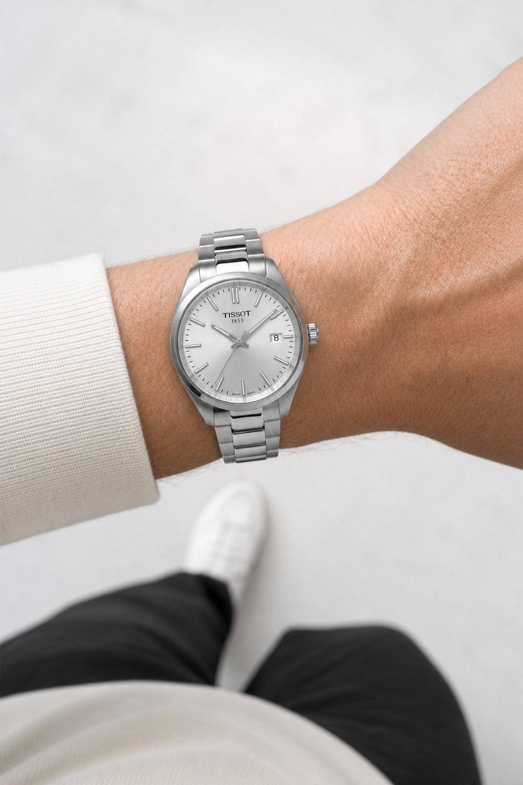 Tissot PR 100 34mm T150.210.11.031.00 wrist shot