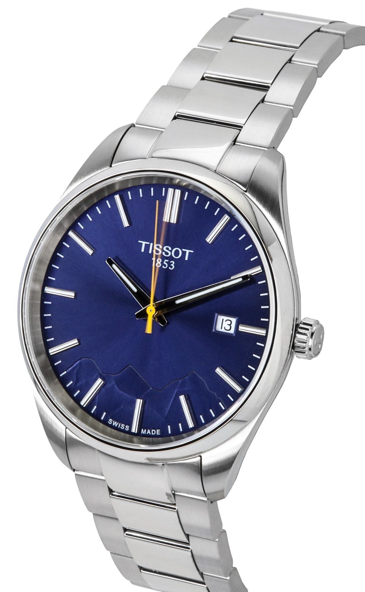 Tissot PR 100 Jungfraubahn Special Edition Stainless Steel Blue Dial Quartz T150.210.11.041.01 100M Women's Watch