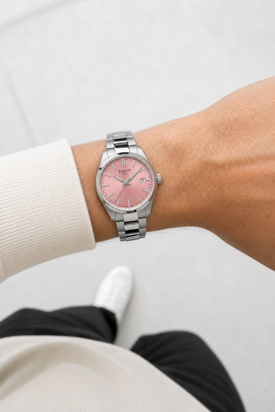 Tissot PR 100 34mm T150.210.11.331.00 wrist shot
