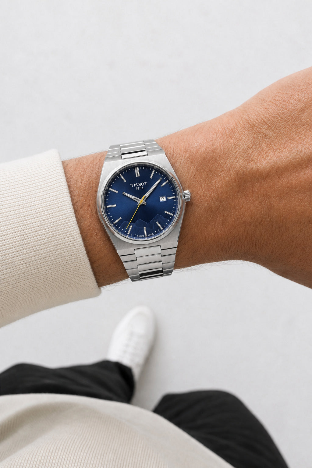 Tissot PR 100 Jungfraubahn 40mm T150.410.11.041.02 wrist shot