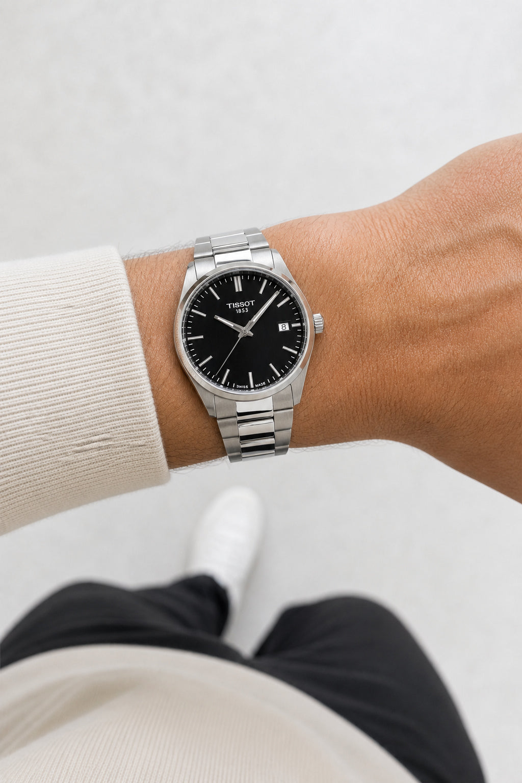 Tissot PR 100 40mm T150.410.11.051.00 wrist shot