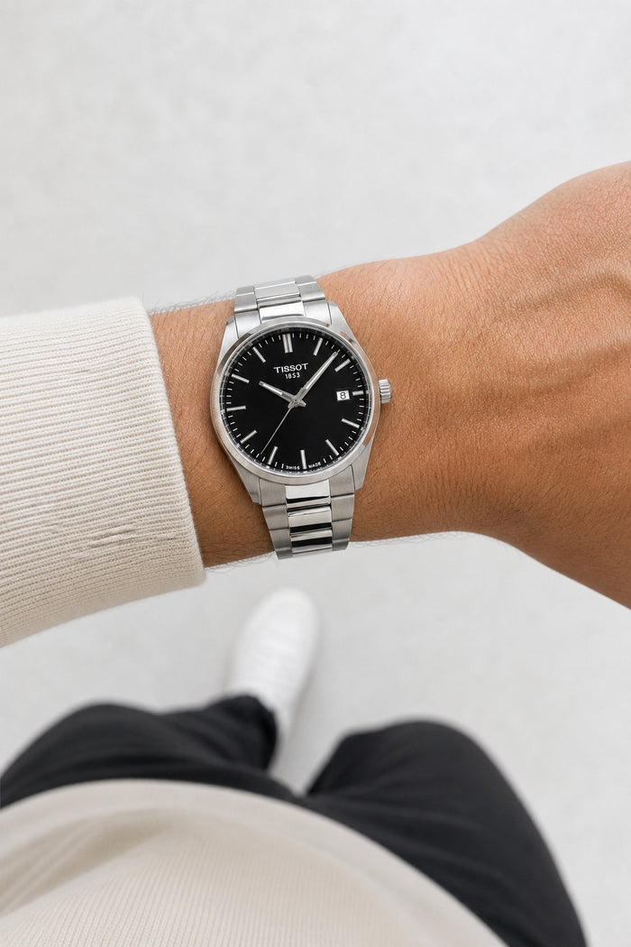 Tissot PR 100 40mm T150.410.11.051.00 wrist shot