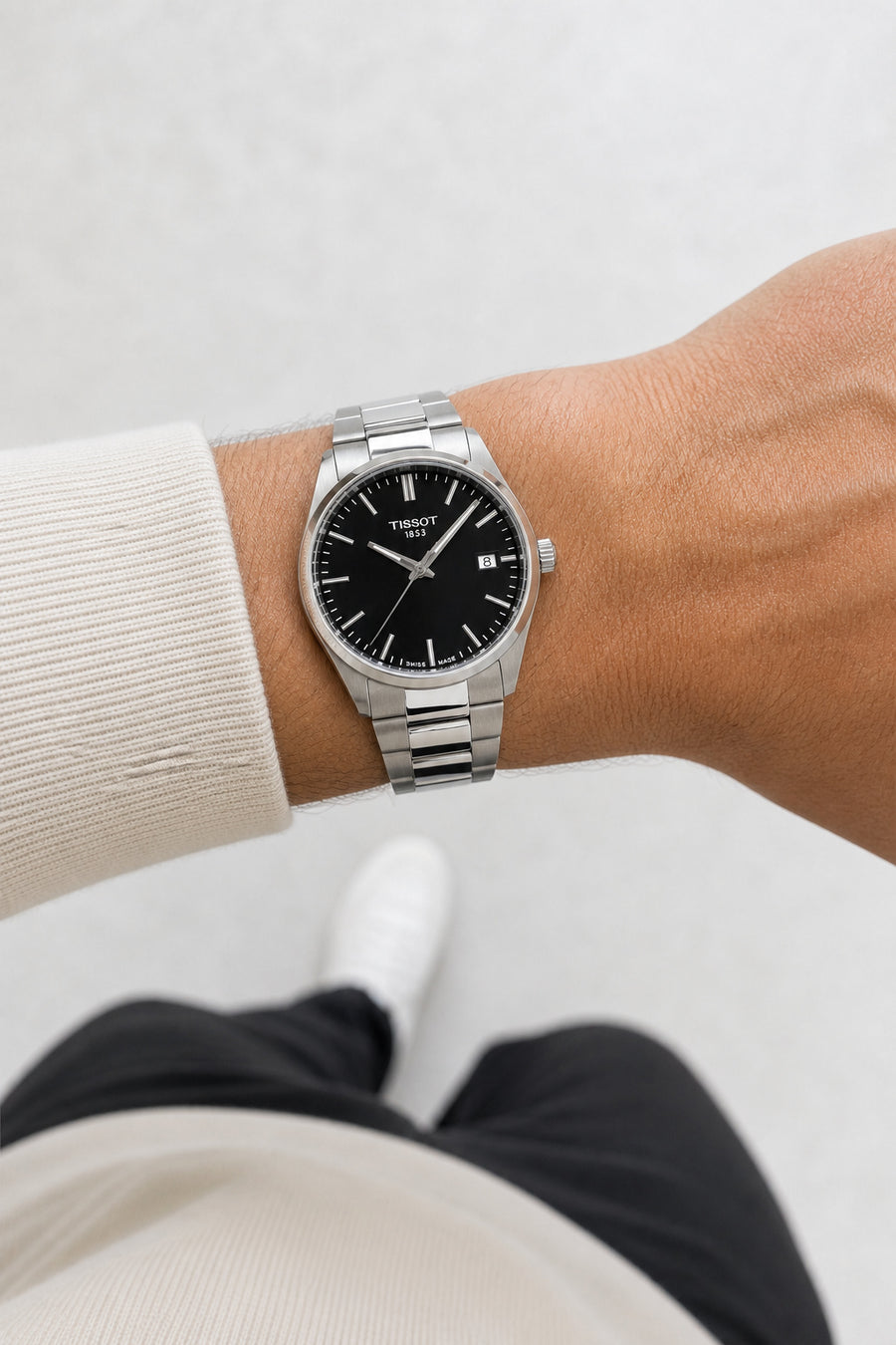 Tissot PR 100 40mm T150.410.11.051.00 wrist shot