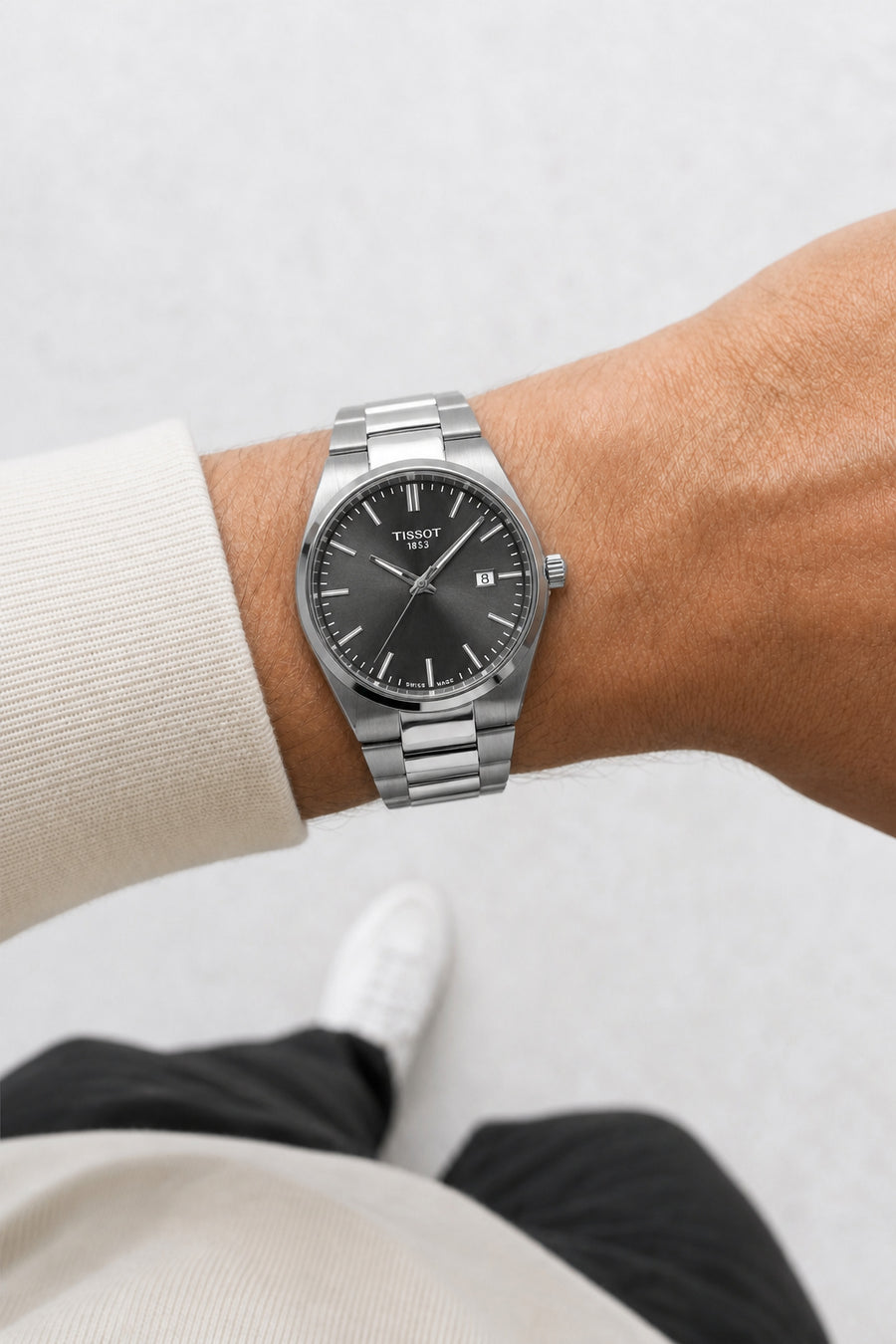 Tissot PR 100 40mm T150.410.11.081.00 wrist shot
