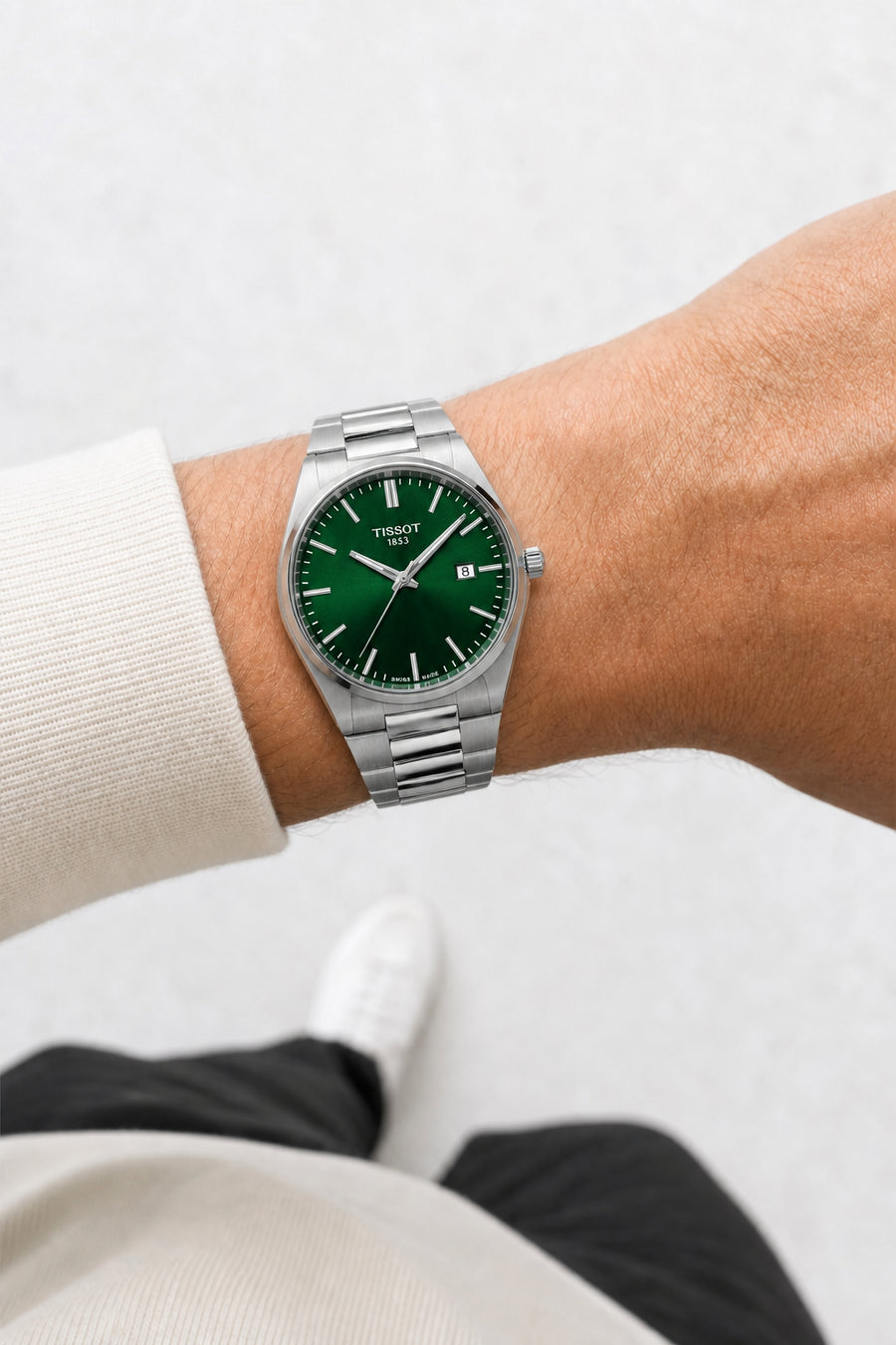 Tissot PR 100 40mm T150.410.11.091.00 wrist shot