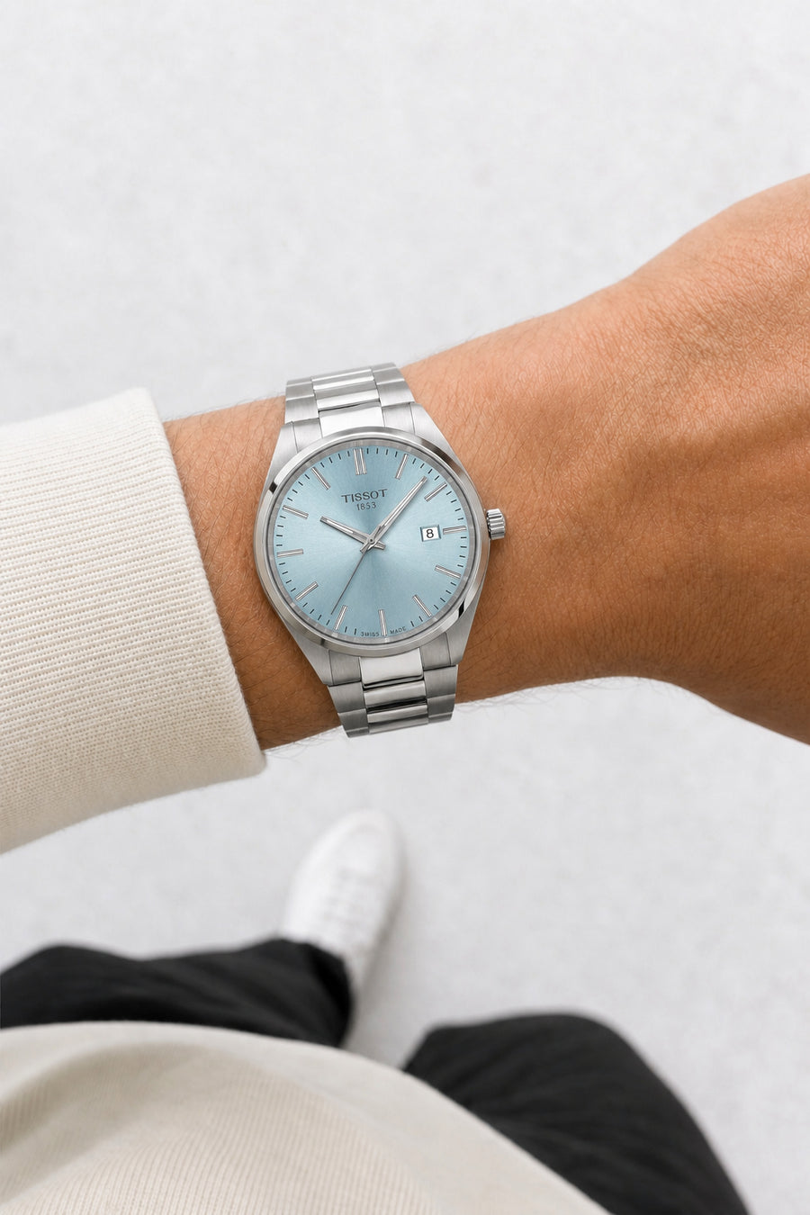 Tissot PR 100 40mm T150.410.11.351.00 wrist shot