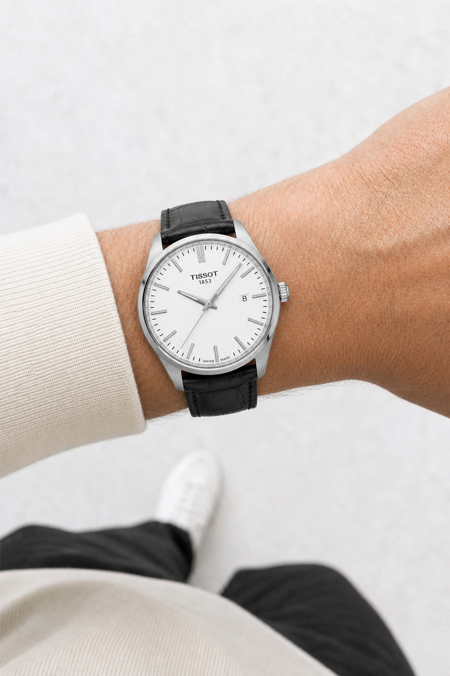 Tissot PR 100 40mm T150.410.16.011.00 wrist shot