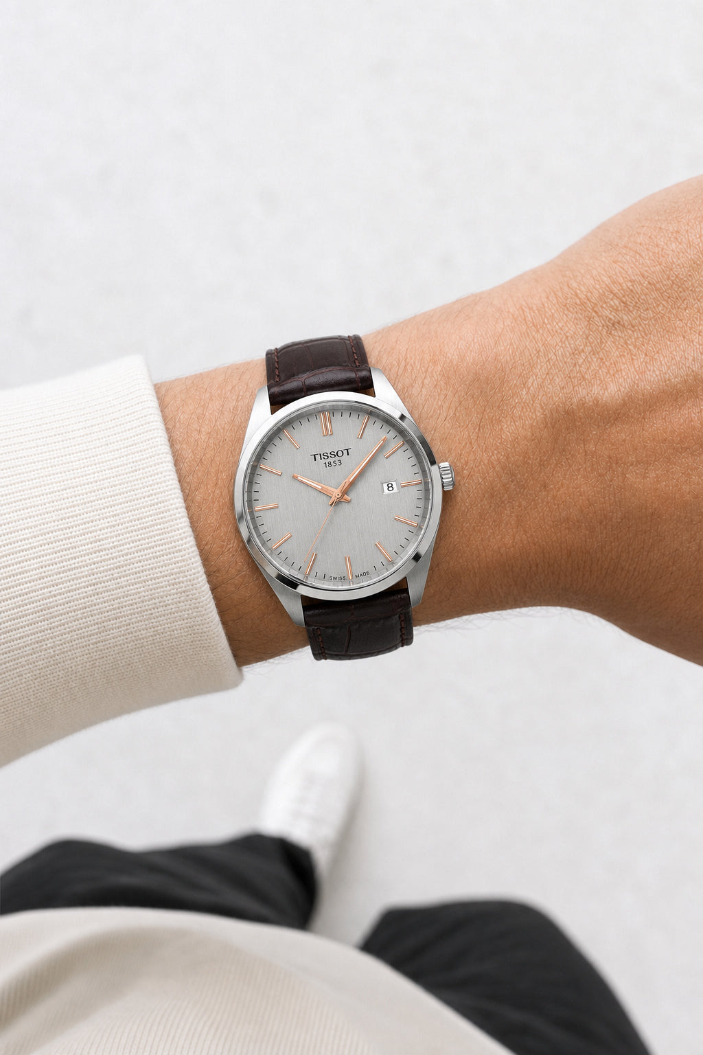 Tissot PR 100 40mm T150.410.16.031.00 wrist shot