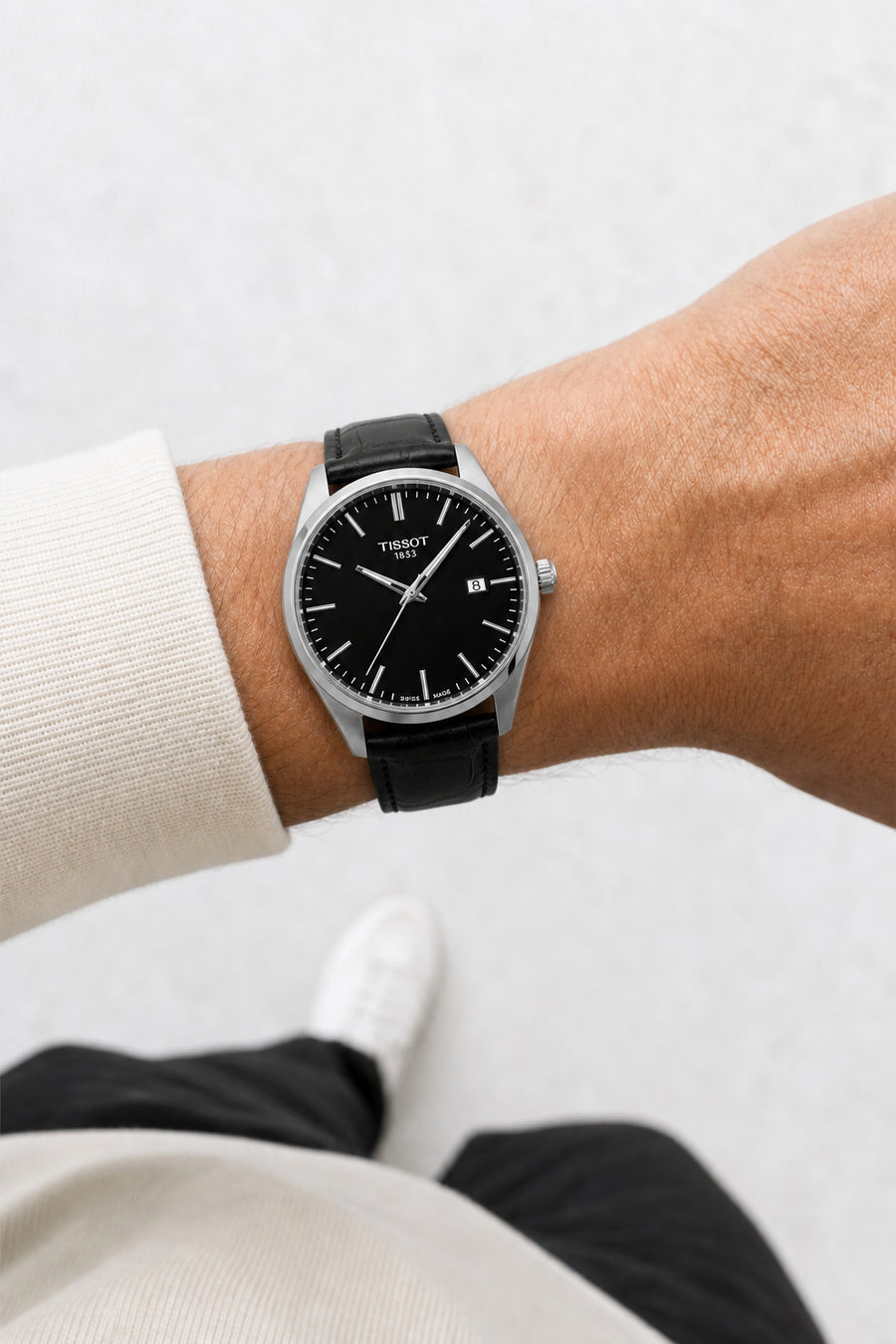 Tissot PR 100 40mm T150.410.16.051.00 wrist shot