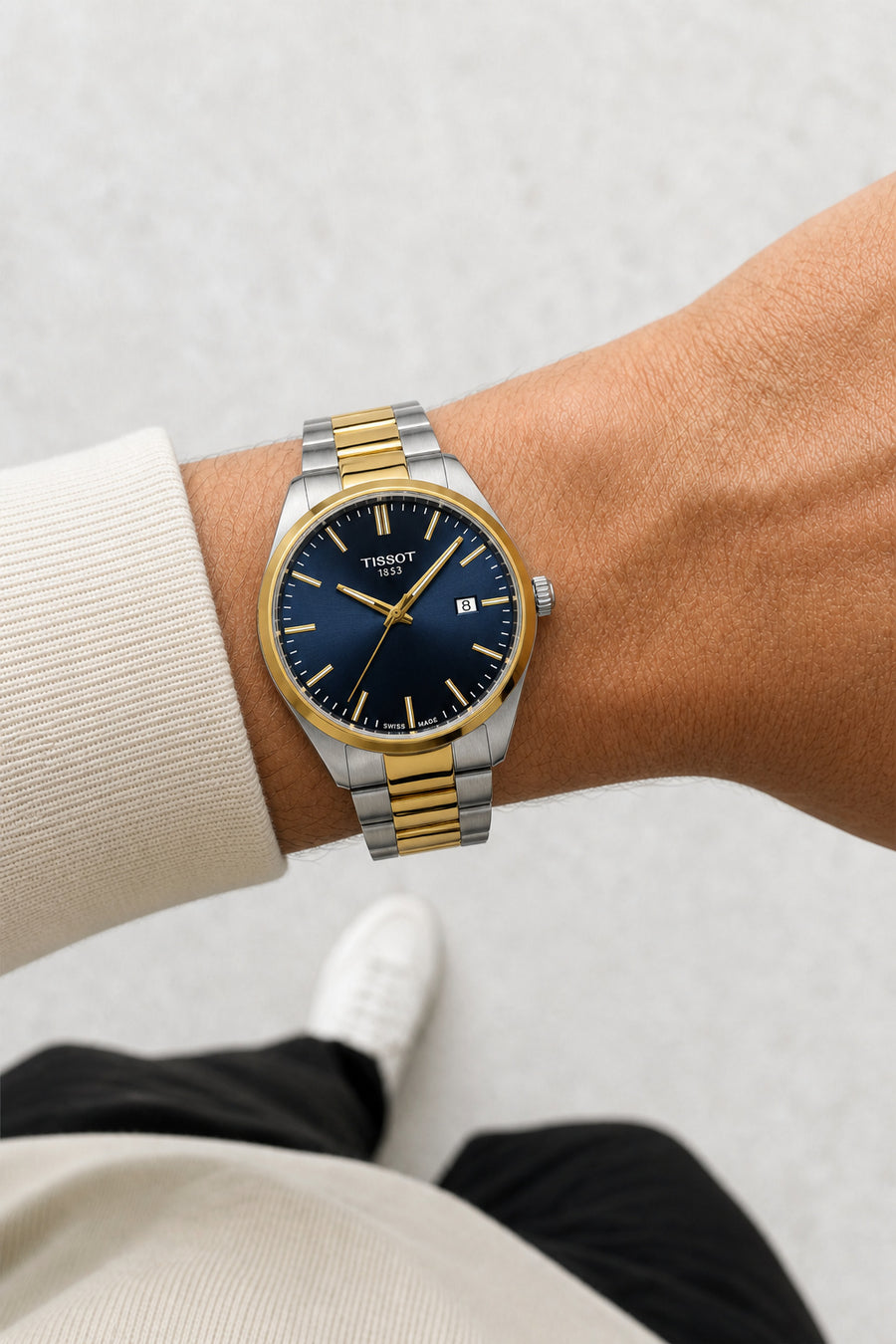 Tissot PR 100 40mm T150.410.22.041.00 wrist shot