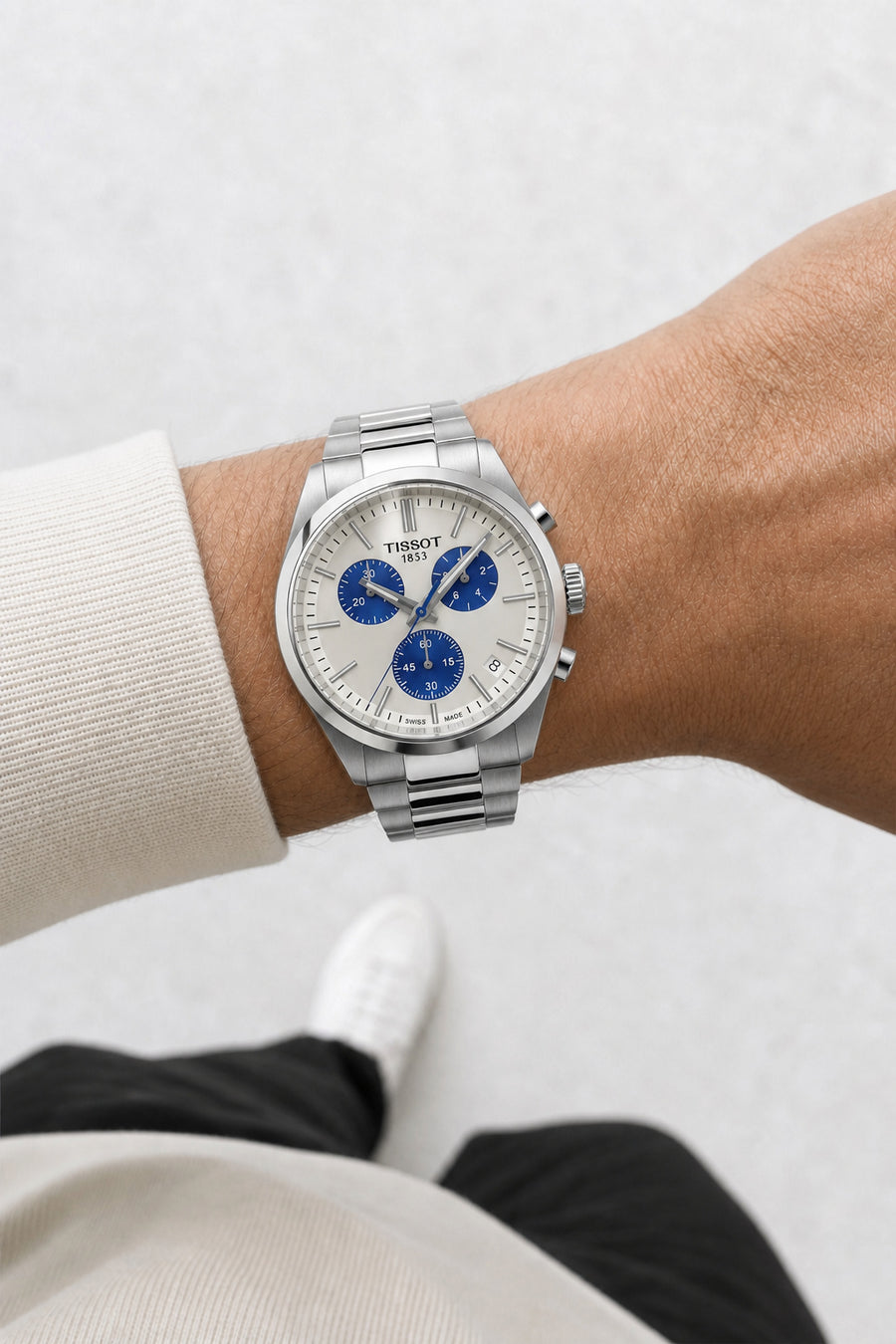 Tissot PR 100 40mm T150.417.11.011.00 wrist shot