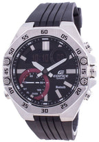 Refurbished Casio Edifice Analog Digital Black Dial Quartz ECB-10P-1A 100M Men's Watch