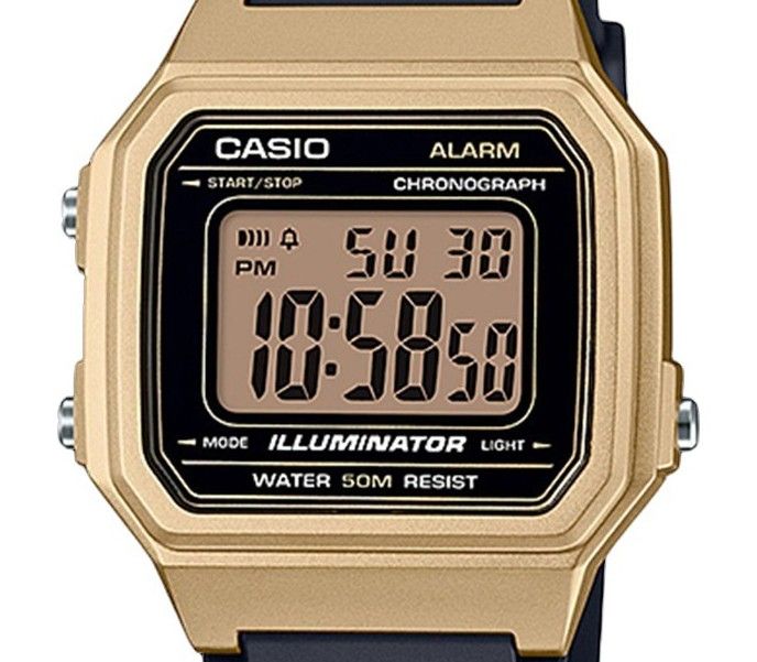 Casio Youth Digital Blue Resin Strap Quartz W-217HM-9AV Men's Watch