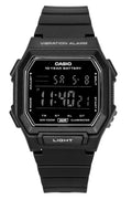 Casio Standard Digital Resin Strap Black Dial Quartz W-738H-1BV 100M Men's Watch