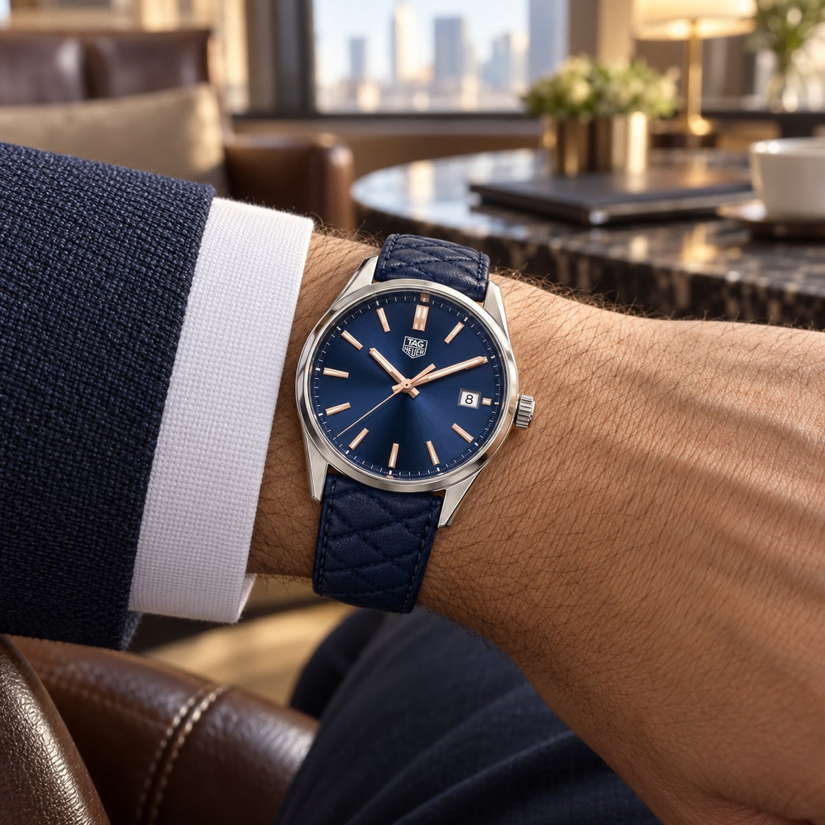 TAG Heuer WAR1112.FC6391 watch on wrist