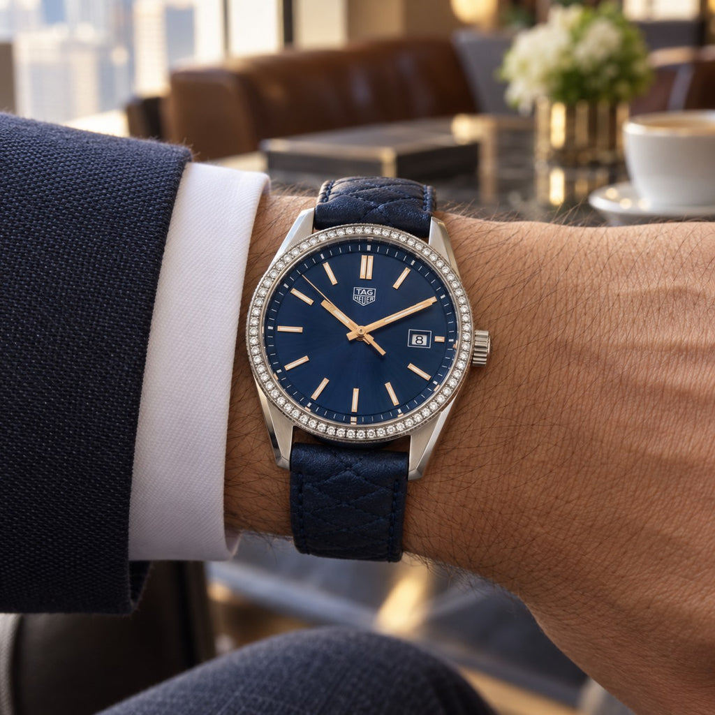 TAG Heuer WAR1114.FC6391 watch on wrist