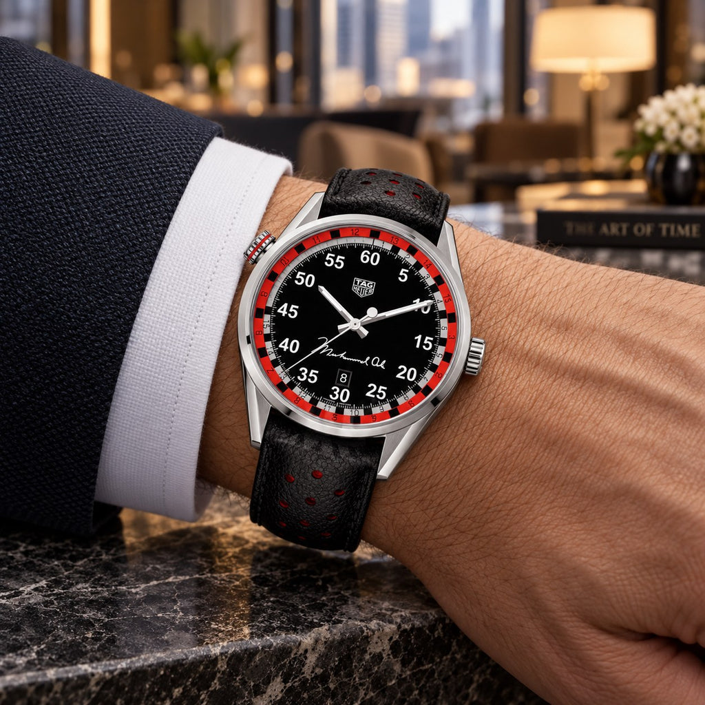 TAG Heuer WAR2A11.FC6337 watch on wrist