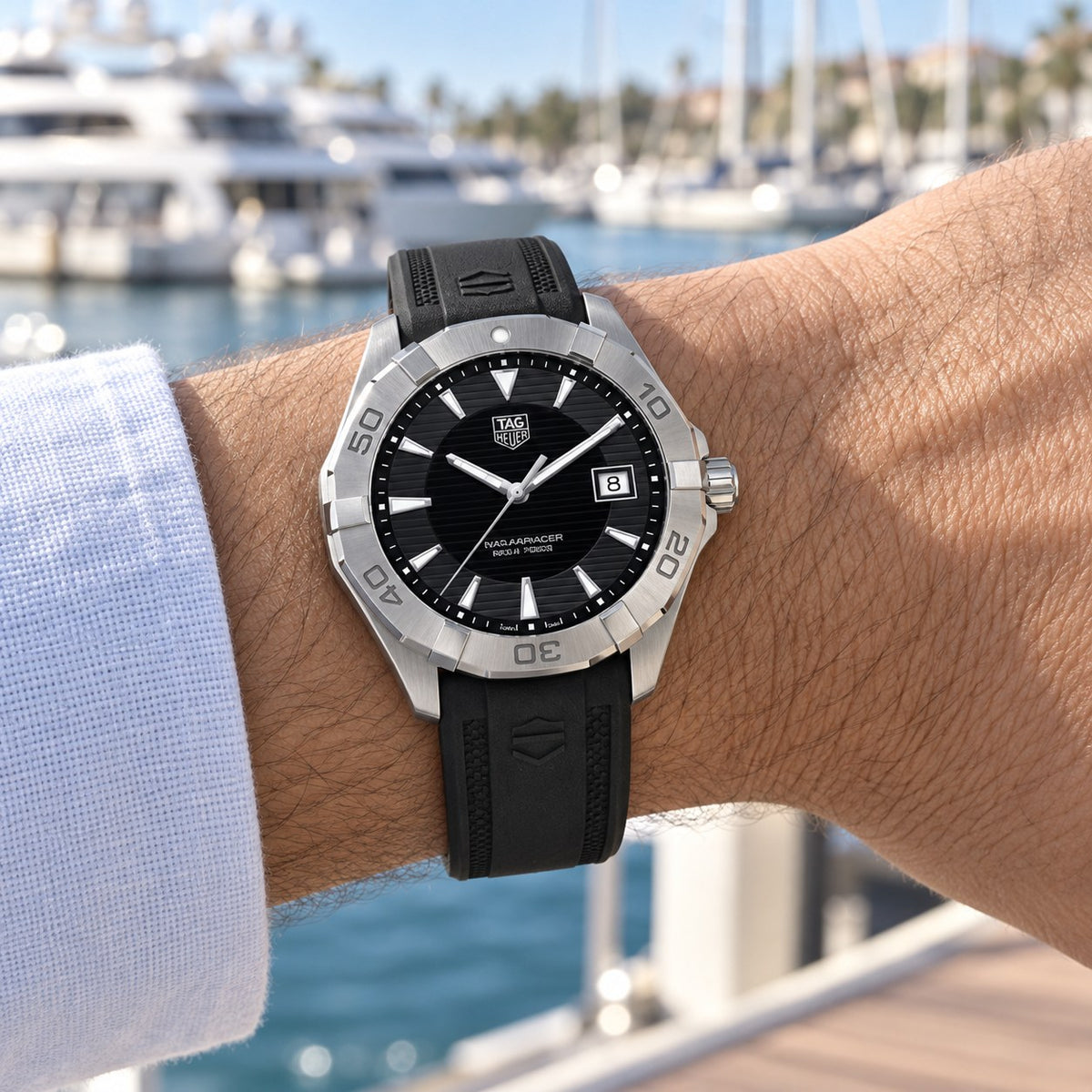 TAG Heuer WAY1110.FT8021 watch on wrist