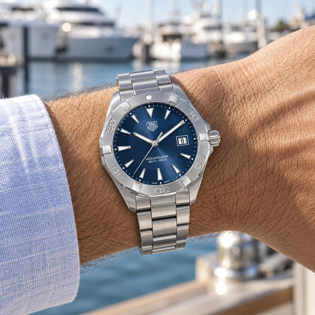 TAG Heuer WAY1112.BA0928 watch on wrist