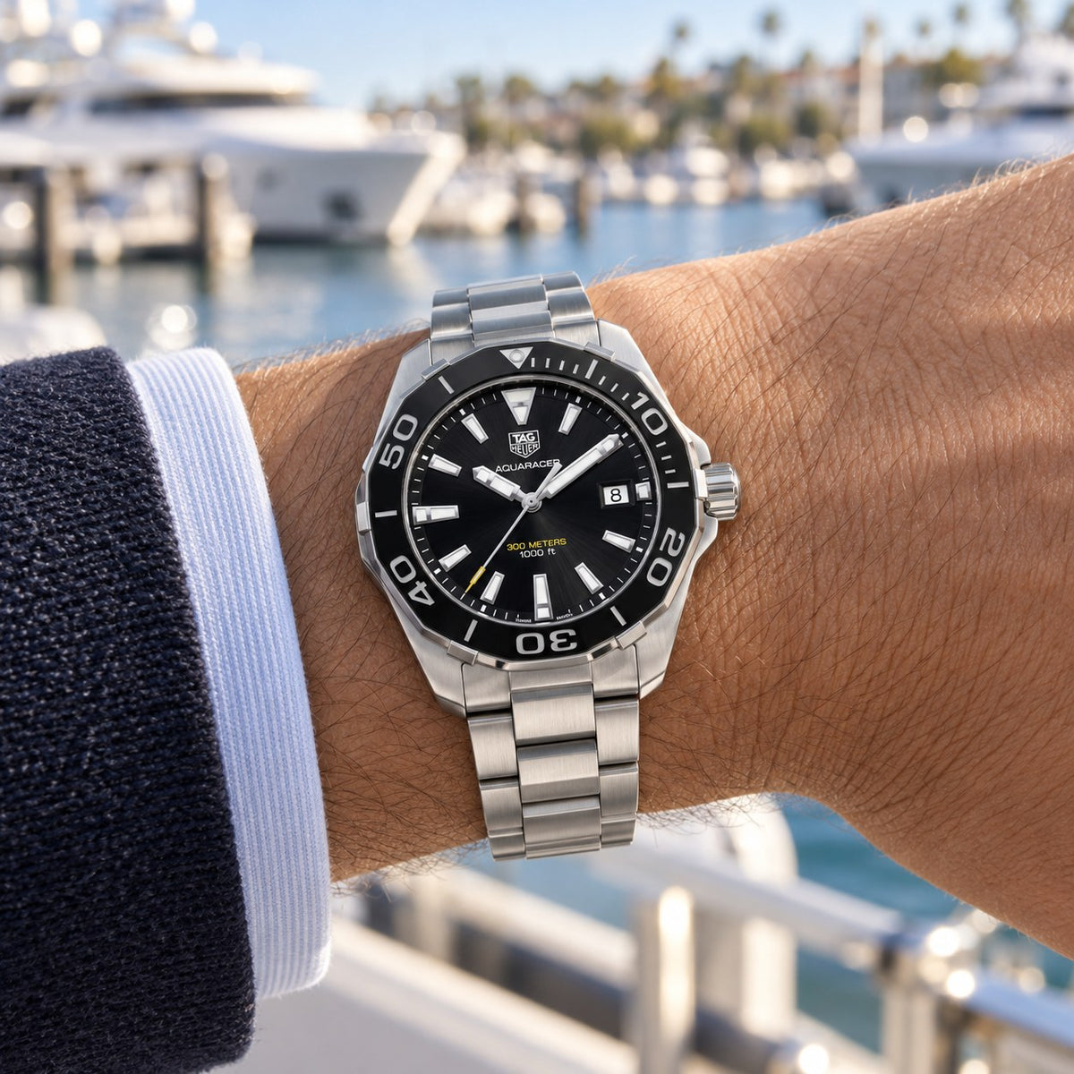 TAG Heuer WAY111A.BA0928 watch on wrist