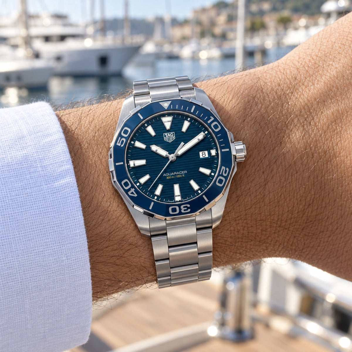TAG Heuer WAY111C.BA0928 watch on wrist