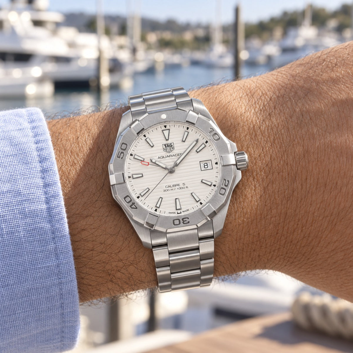TAG Heuer WAY111Y.BA0928 watch on wrist