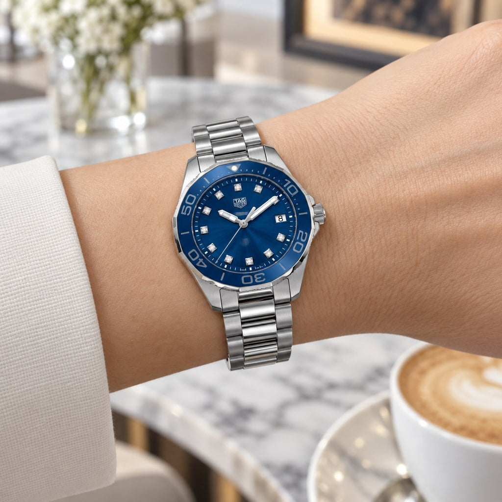 TAG Heuer WAY131L.BA0748 watch on wrist