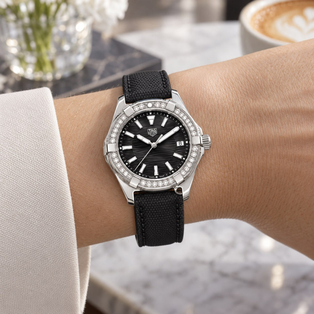 TAG Heuer WAY131P.FT6092 watch on wrist