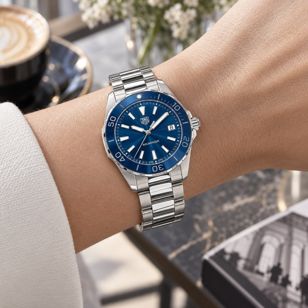 TAG Heuer WAY131S.BA0748 watch on wrist