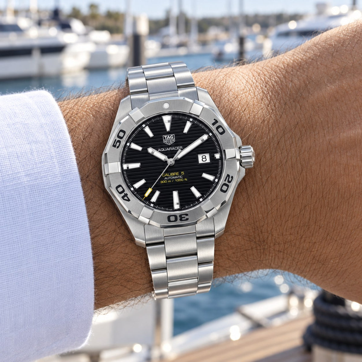 TAG Heuer WAY2010.BA0927 watch on wrist