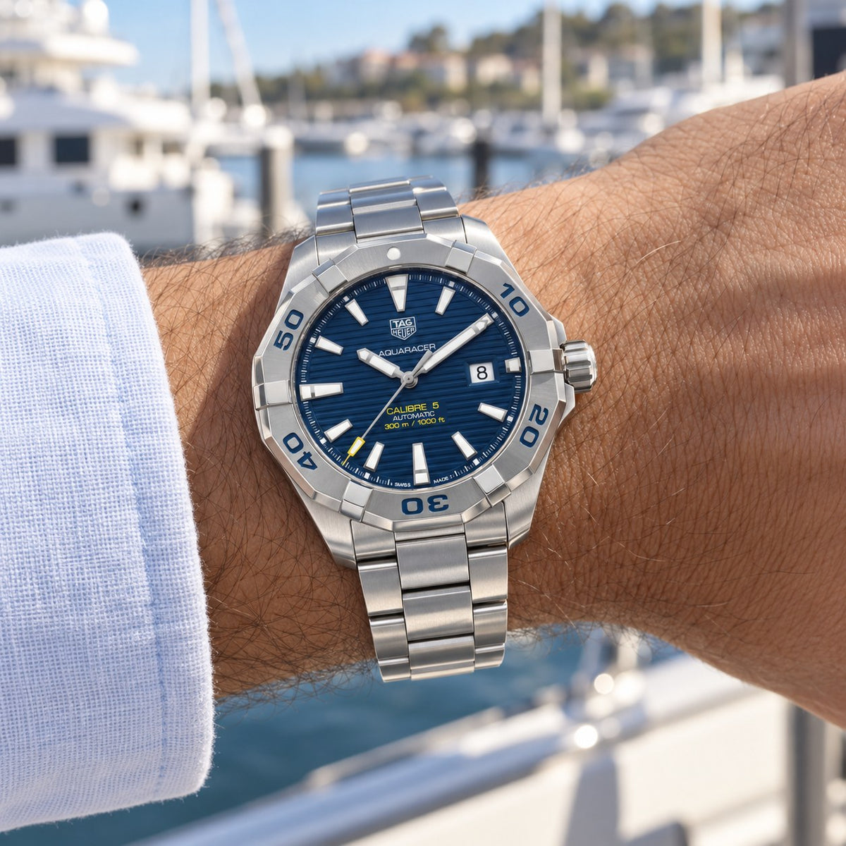 TAG Heuer WAY2012.BA0927 watch on wrist