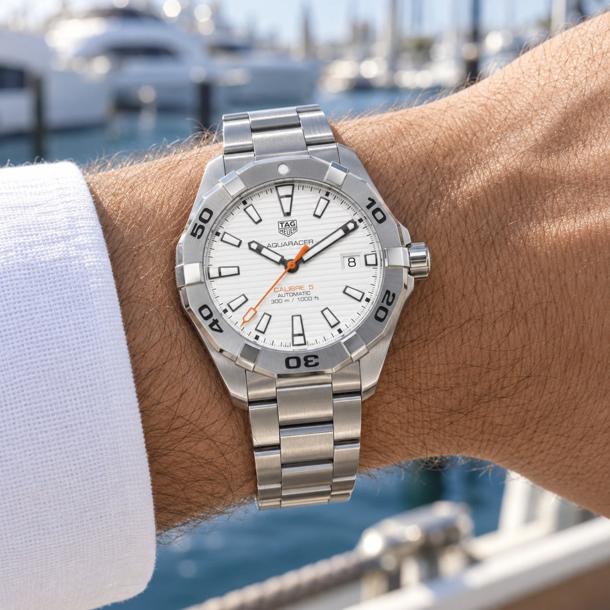 TAG Heuer WAY2013.BA0927 watch on wrist