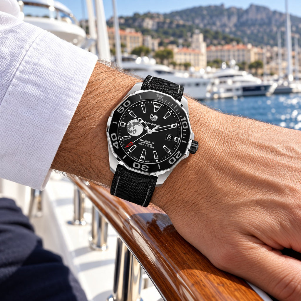 TAG Heuer WAY201J.FC6370 watch on wrist
