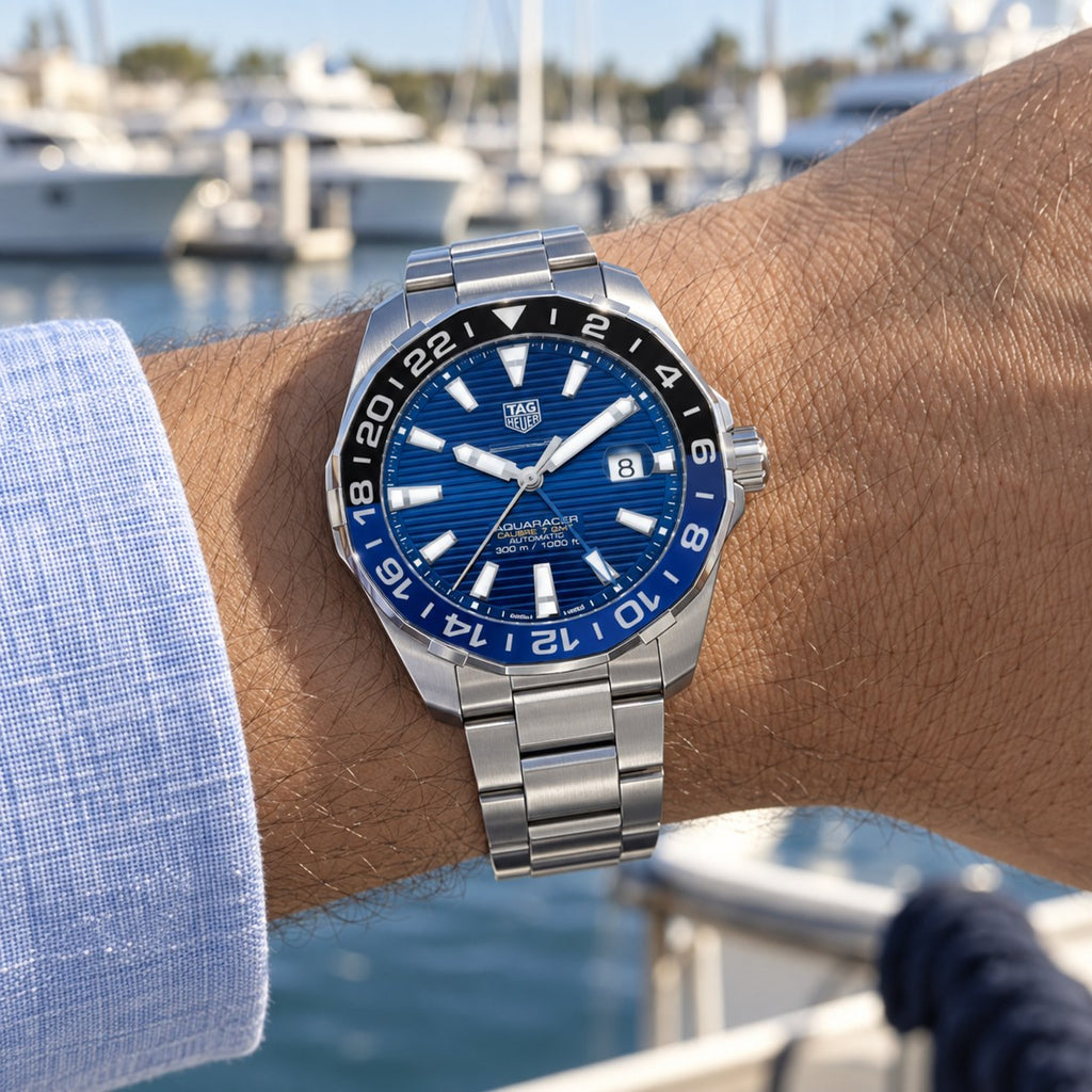 TAG Heuer WAY201T.BA0927 watch on wrist