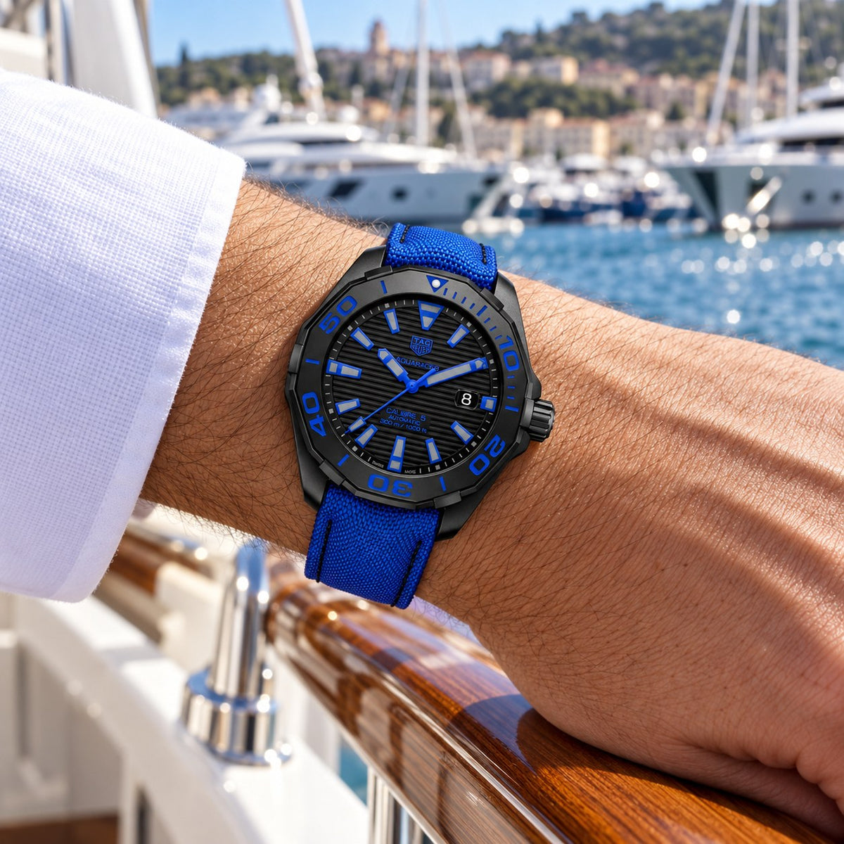 TAG Heuer WAY208B.FC6382 watch on wrist