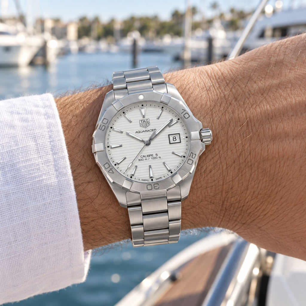 TAG Heuer WAY2111.BA0928 watch on wrist