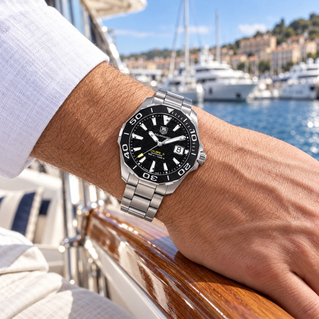 TAG Heuer WAY211A.BA0928 watch on wrist