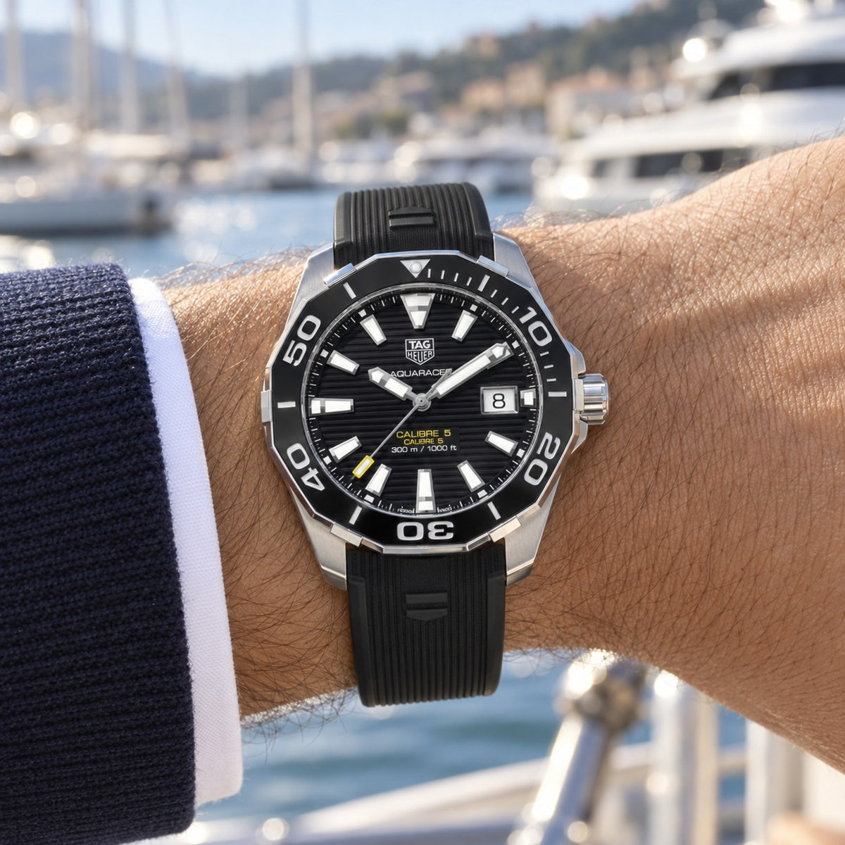 TAG Heuer WAY211A.FT6151 watch on wrist