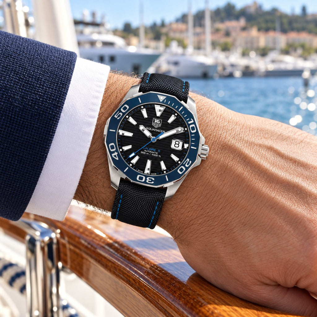 TAG Heuer WAY211B.FC6363 watch on wrist