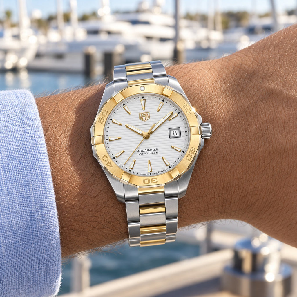 TAG Heuer WAY2151.BD0912 watch on wrist