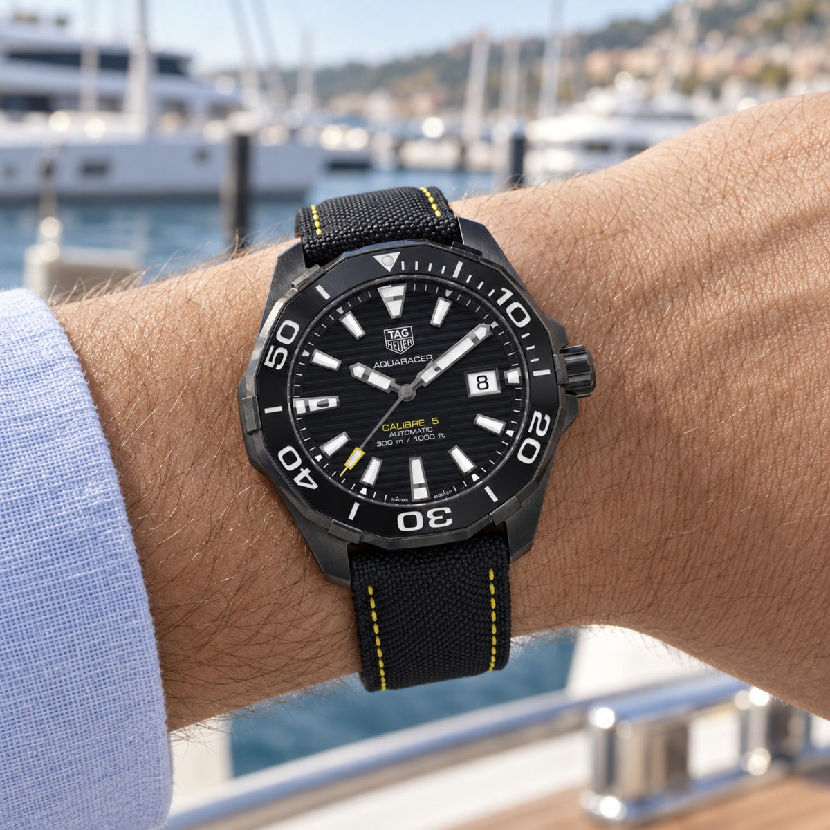 TAG Heuer WAY218A.FC6362 watch on wrist
