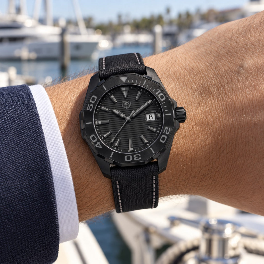 TAG Heuer WAY218B.FC6364 watch on wrist